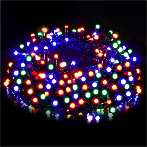 Guirnalda de luces de 10 pies, funciona con pilas, 120 luces LED de  petardo, impermeables, alambre plateado, luces de luciérnaga estrellada  para